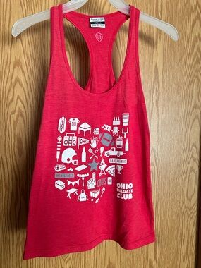 Where I’m From Ohio Graphic Racerback Tank